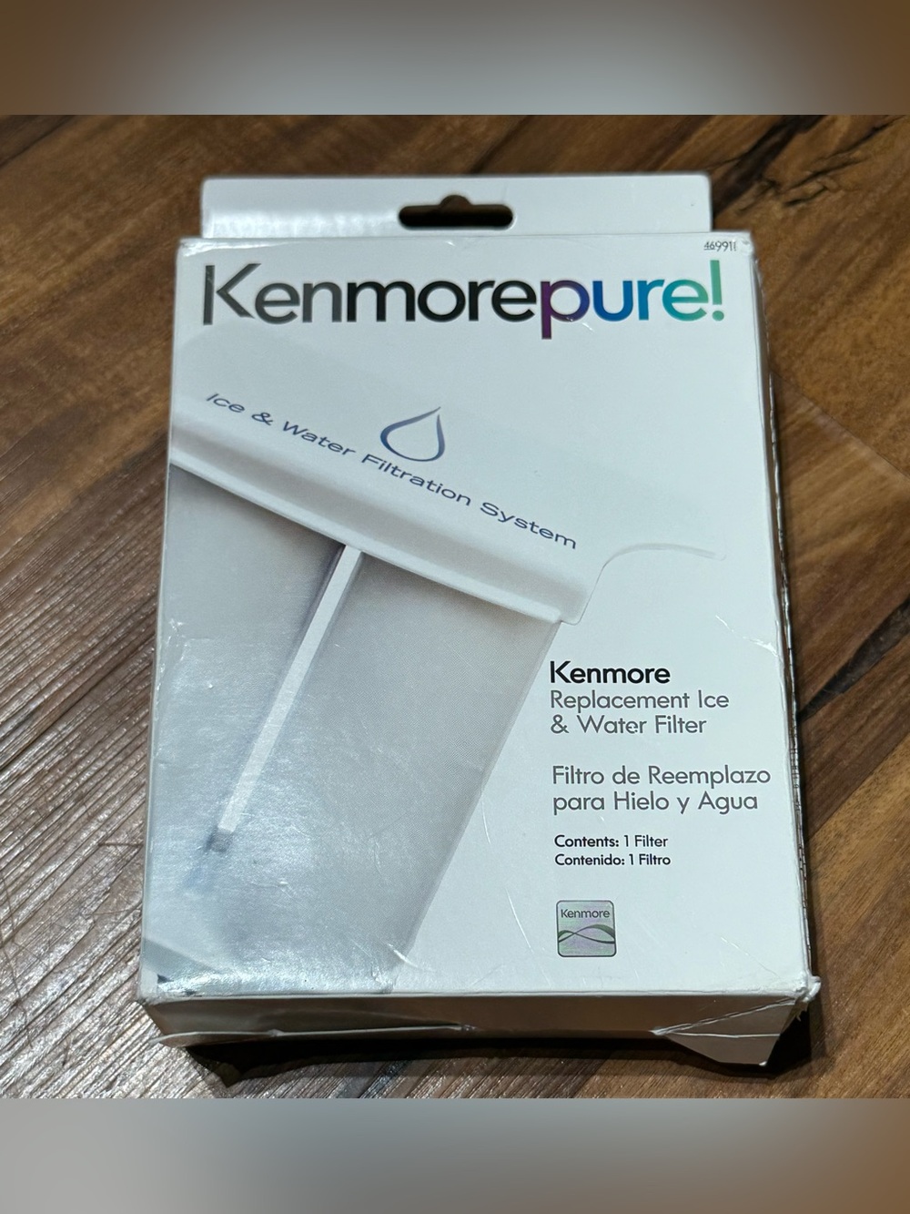 Kenmore Pure! White Replacement Ice & Water Filter 46-9911